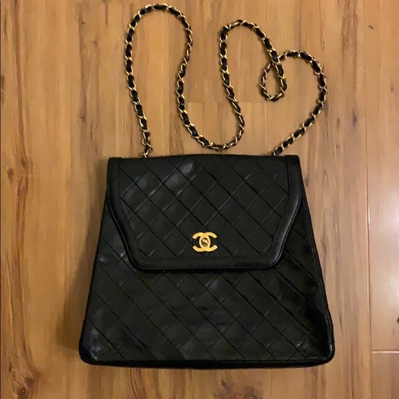 CHANEL Vintage Shoulder Chain bag - RARE - Picture 1 of 9